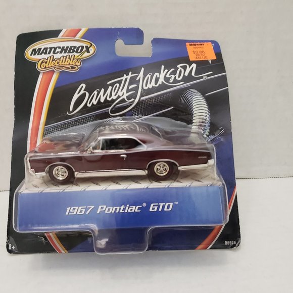 New Matchbox Collectibles 1967 Pontiac GTO Barrett